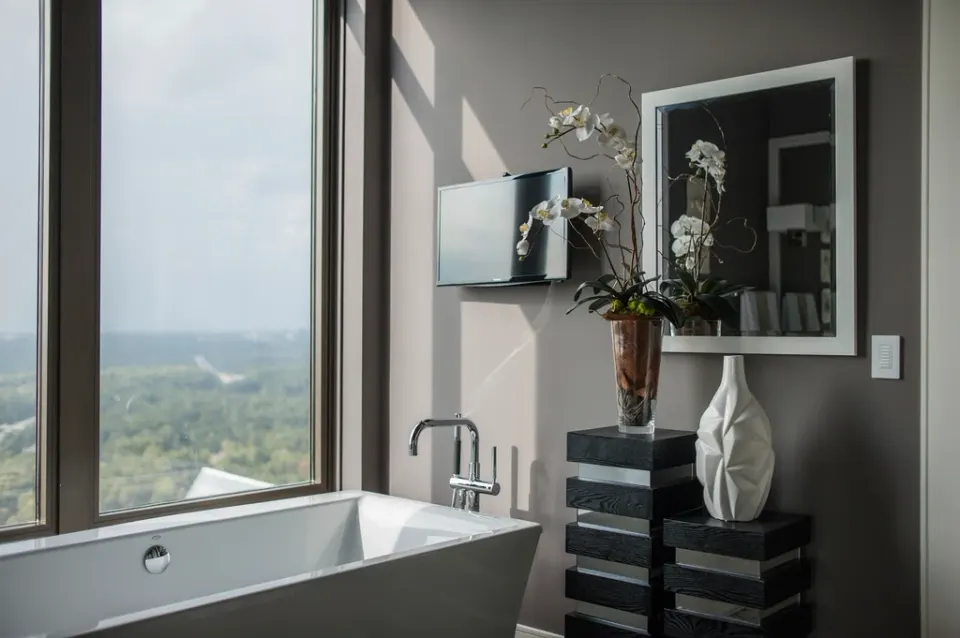 Four-bedroom house with garden view in Prawet